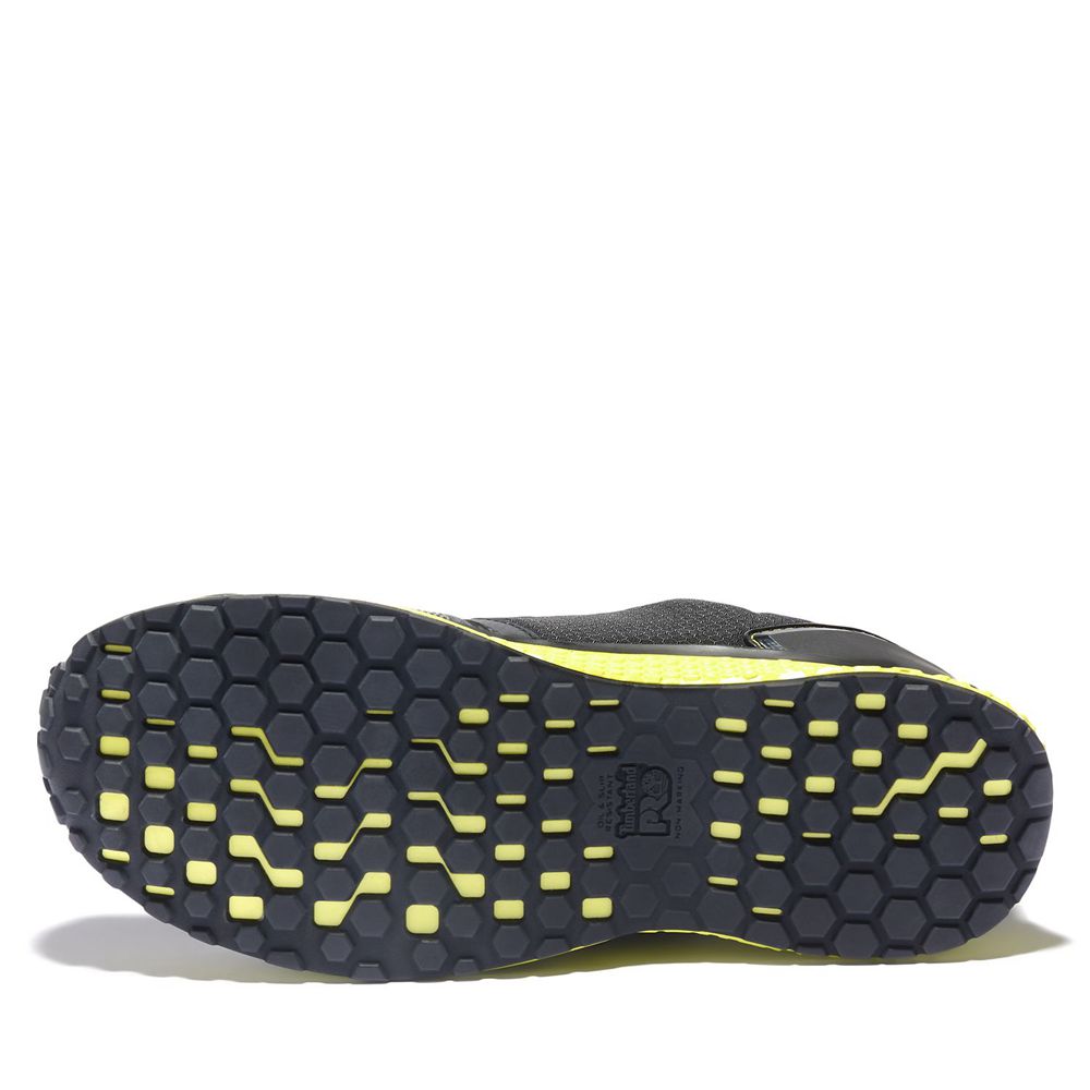 Calçado de Segurança Masculino - Timberland Pro® Reaxion Comp Toe - YURJF9675 - Pretas/Verdes